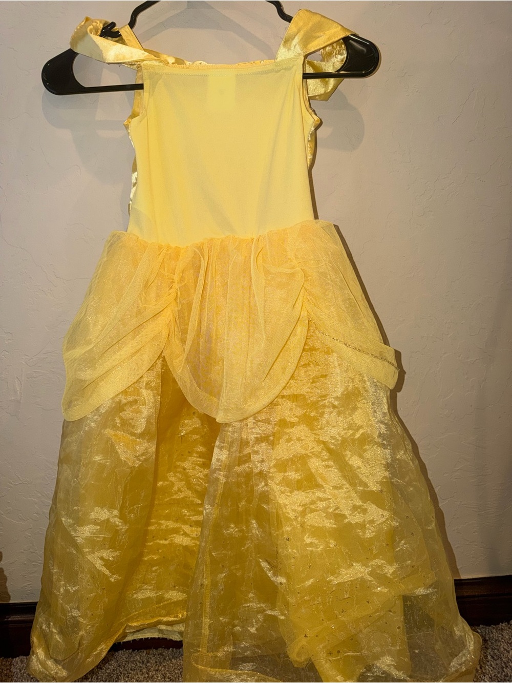 Disney Collection Princess Belle Dress Up Girls Size 5/6 BEAUTY & THE BEAST - Picture 4 of 7
